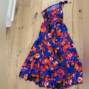 Vibrant Floral Maxi Dress